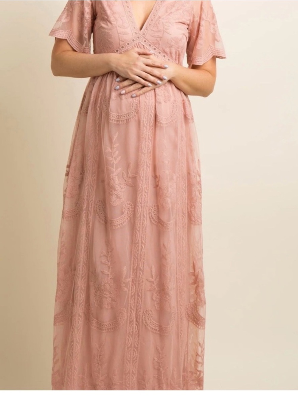 Pinkblush maternity Maxi Dress